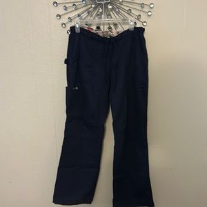 Navy blue scrub pants